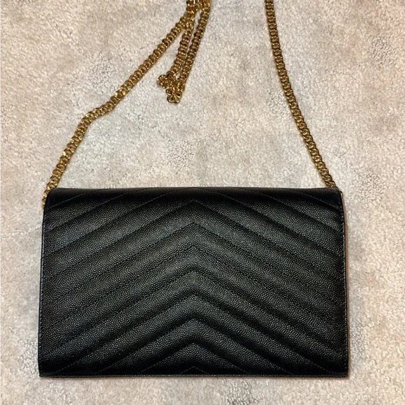 YSL Monogram Wallet on Chain - Picture 4 of 10